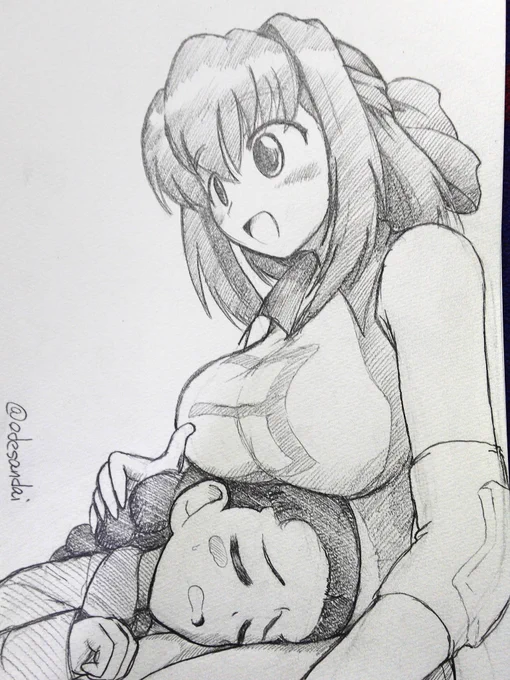 やっぱり、ガルパンになっちゃいますが近藤妙子ちゃんになりますね!
#いいおっぱいの日 
