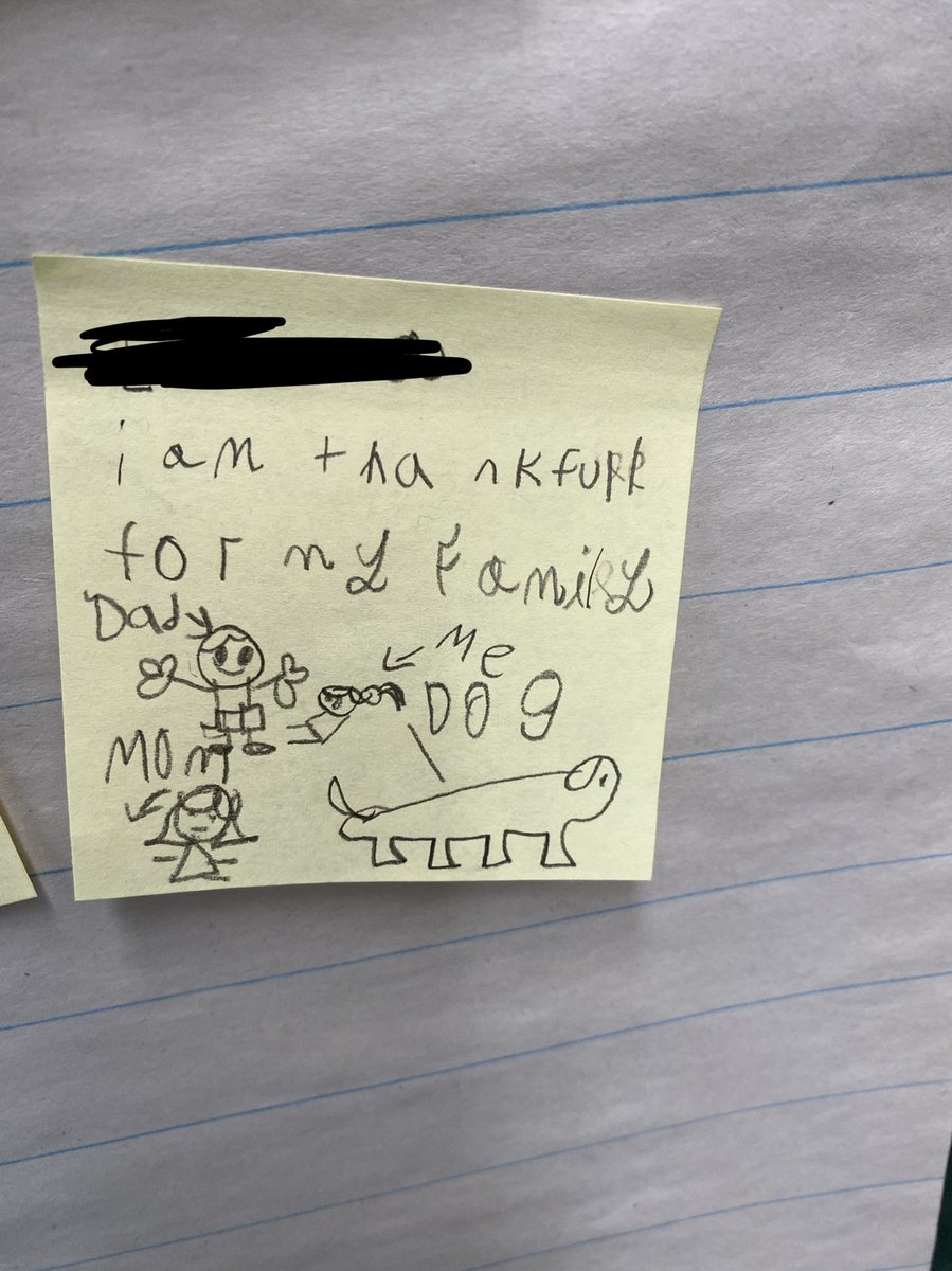 We have an attitude for gratitude! <a href="/Frps_Tansey/">James Tansey School</a> #tanseytigers #tanseycares