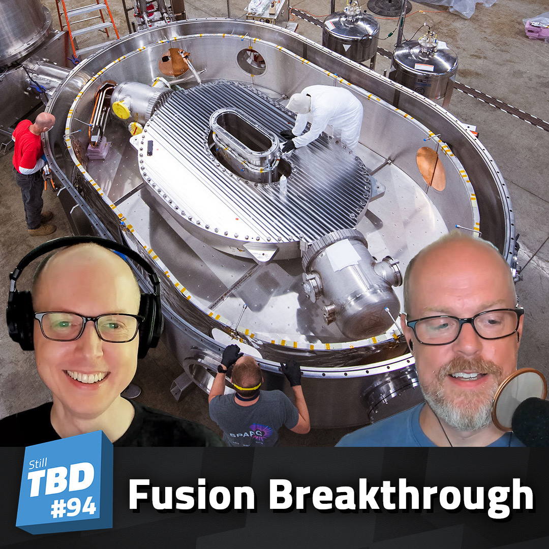 Latest follow-up podcast is out! YouTube: youtu.be/GIRdl8r-CdI Audio version: share.transistor.fm/s/4809edeb. Sean and I talk about where fusion energy production stands right now, and how a time machine might help.