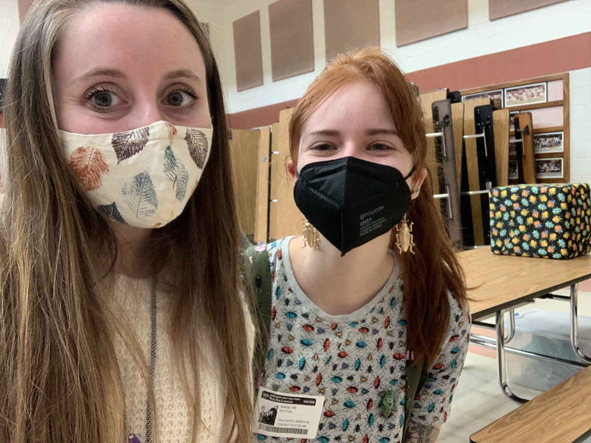 TinyTeacher19's tweet photo. We had the VERY exciting opportunity to learn about life cycles and adaptations of insects today. Thank you @UMDEntomology for the excellent in-school field trip! https://t.co/uYn9mgWuOv