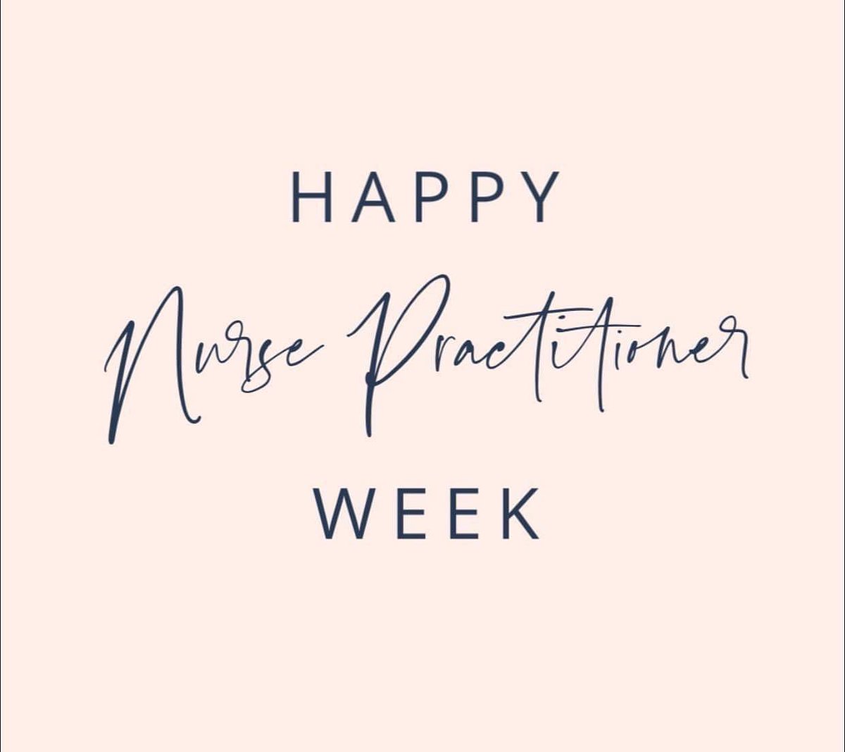 JustSomePodcast's tweet photo. Happy #NursePractitionerWeek #NPsLead @AANP_NEWS https://t.co/vgT1lIrJqz
