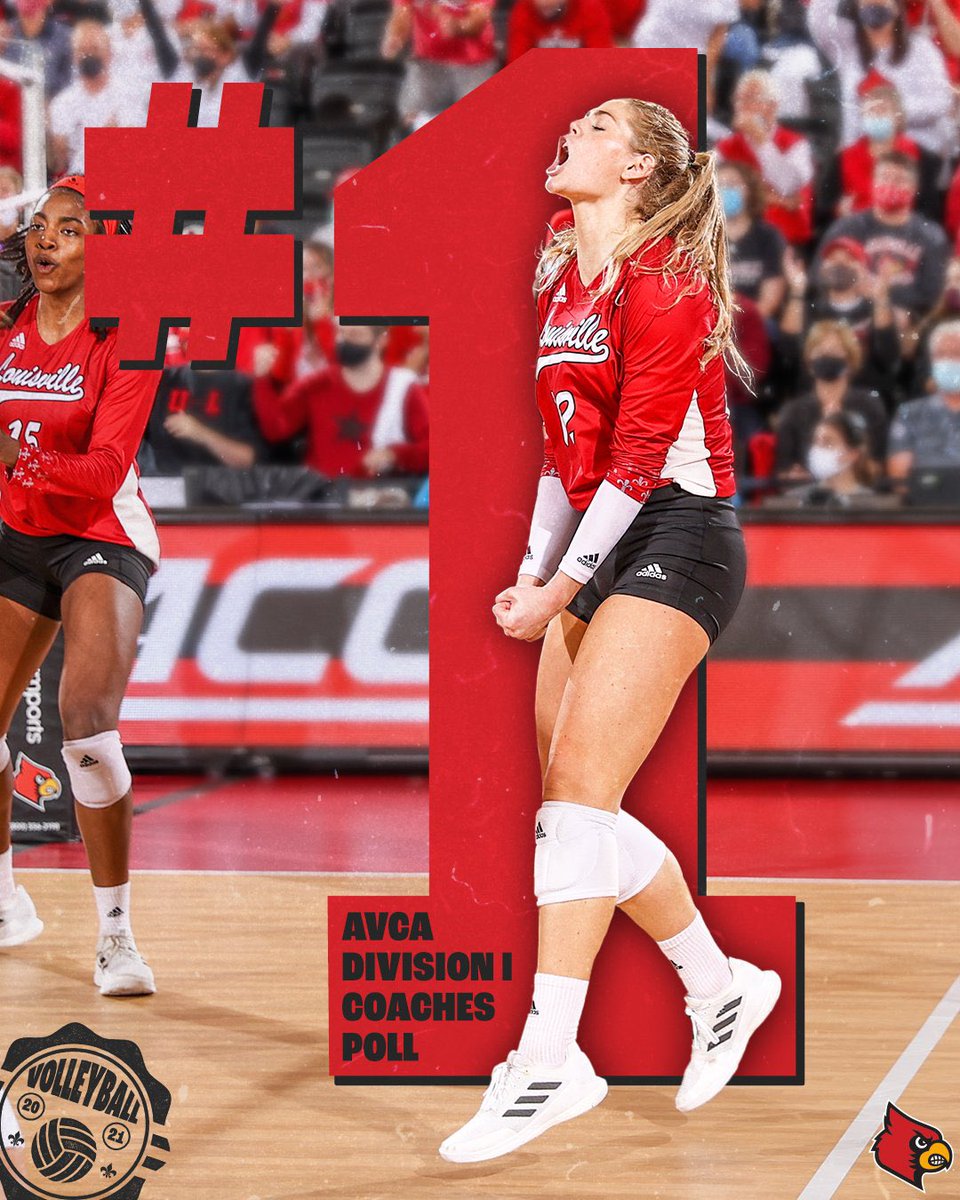 danib18's tweet photo. Truly amazed by this team everyday. The first #1 for Louisville and the ACC conference. It’s a great day but this team knows the best history is made in December! https://t.co/MxKmDHPZKb