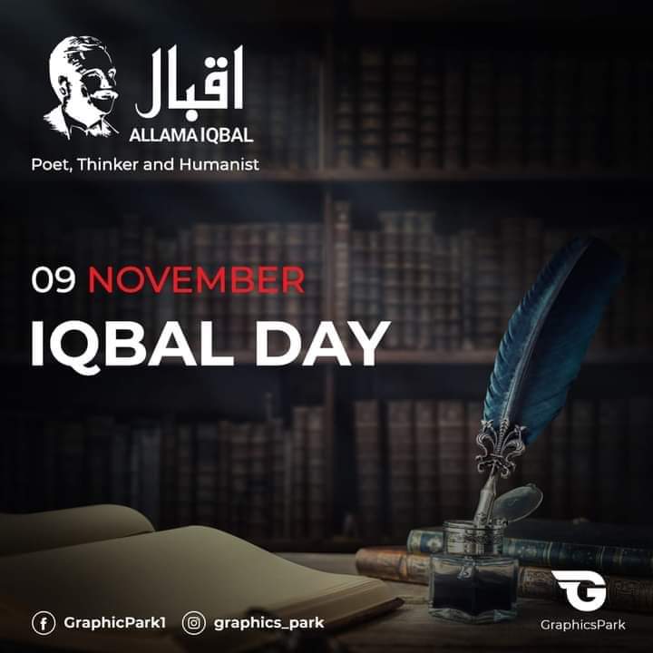 M_Ranjha804's tweet photo. Tribute to great poet,thinker and humanist.
09 November
Happy Iqbal day 🙏
#IqbalDay #IqbalDay2020 #NationalPoet #thinker #philosopher #thinkerofpakistan #TwoNationTheory
#poetry #truemuslim #humanist #Pakistan #Pakistannationalpoet #09November #iqbalpoetry #AllamaIqbal https://t.co/SQQXuQBVG6
