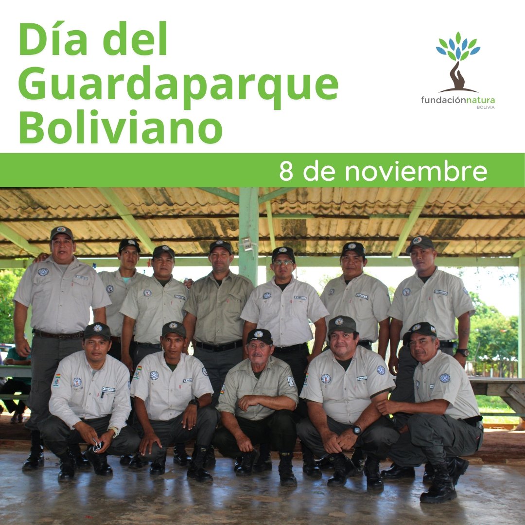 naturabolivia's tweet photo. Es un momento para mostrar nuestra gratitud por los custodios más devotos de la naturaleza.
Trabajar en primera línea implica una increíble cantidad de valentía, ya que todos los días los guardabosques 🌳 lo arriesgan todo para proteger nuestra vida silvestre.
#8deNov https://t.co/52UCRedfuD