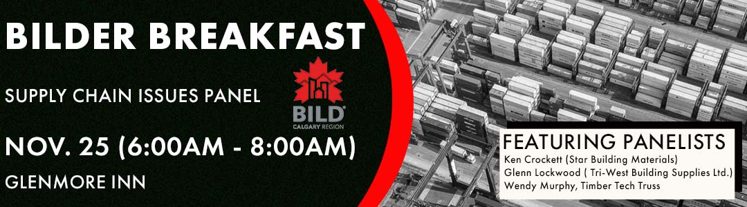 BILDER Breakfasts (get it? BILD? never mind..) are back 🙌 join us at the Glenmore Inn featuring guest speakers from @StarBuildingYYC, Tri-West Building Supplies ltd. & @TimberTechTrus1 Get your tickets today here ➡️bit.ly/BILDCRBB1 #yycevent #yyc #event #supplier