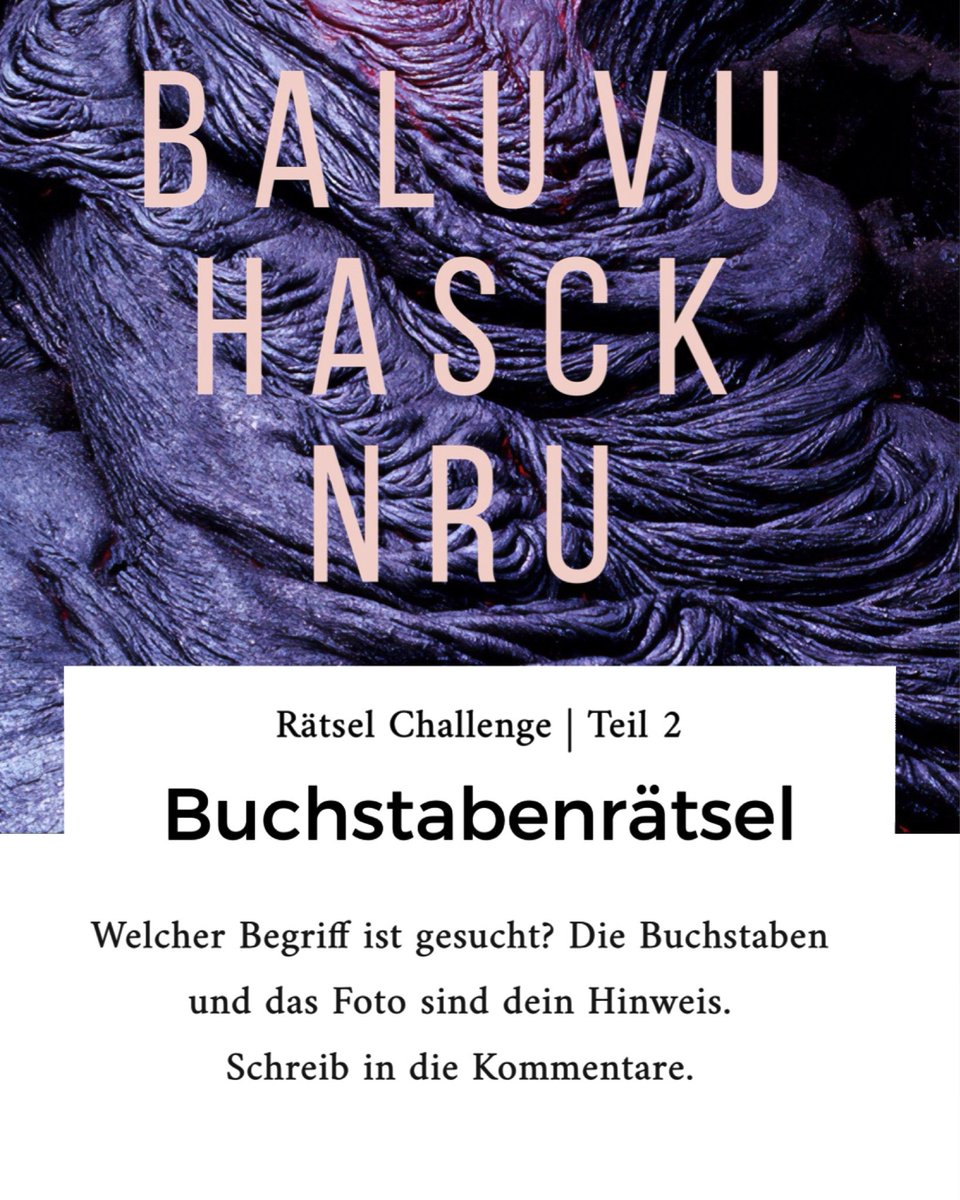 uhlenblog's tweet image. Zeit für ein erstes #Rätsel. Wer kann den es knacken und eine subtile Antwort posten, die zeigt dass er es gelöst hat? #Denksport #Quiz #Buchstabensalat