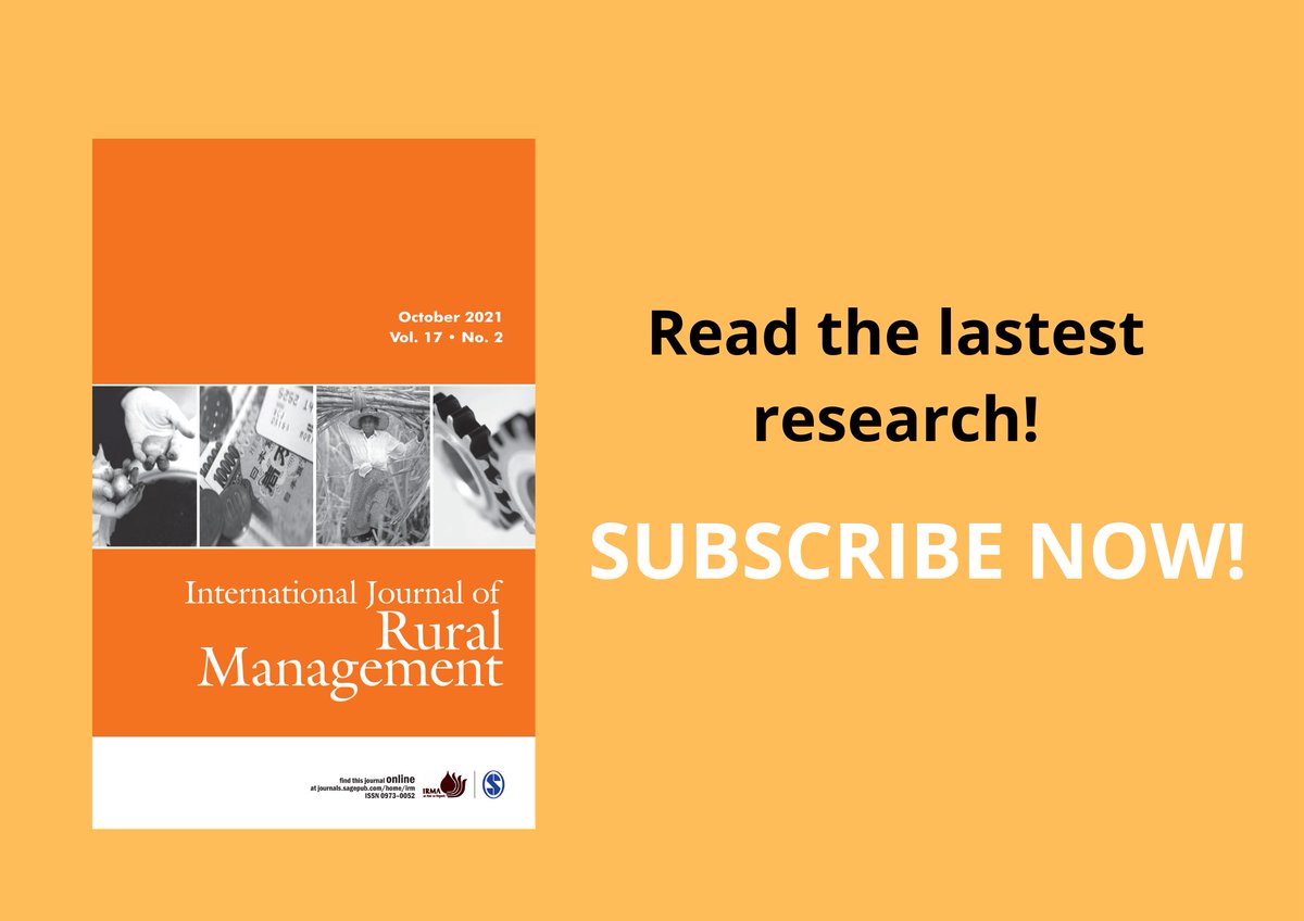 SagePubIndia's tweet image. Learn how structural equation modelling of properties that trigger purchaser’s confidence in acquisition of products and consumer’s brand choice in rural areas. #BranChoice #RuralMarketing #PurchaseBehavior

ow.ly/ELwt50GI6gX