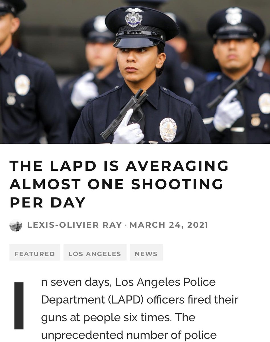 PplsCityCouncil's tweet photo. The @LAPDHQ leads in killings by police, and is one of the deadliest forces in the country. Performatively claiming LAPD meets bullshit "reform measures" like “eliminate practices that permit racial profiling” is one of many ways @LAPDChiefMoore lies. #DefundNotReform #LAPCFails https://t.co/K72KBxrpOn