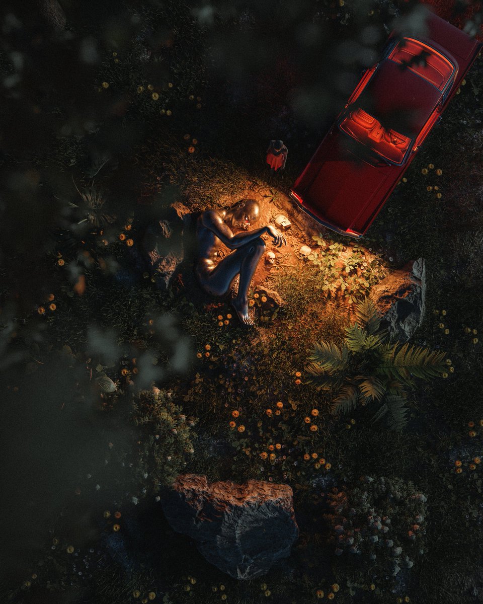 tomnoske_'s tweet photo. A little more detail on this project 👇🏼

First Contact is the story of two unidentified beings who have come to earth and taken on a humanoid form.
We first find them both in the process of coming to grips with this new form for the first time. https://t.co/tynFhawE36