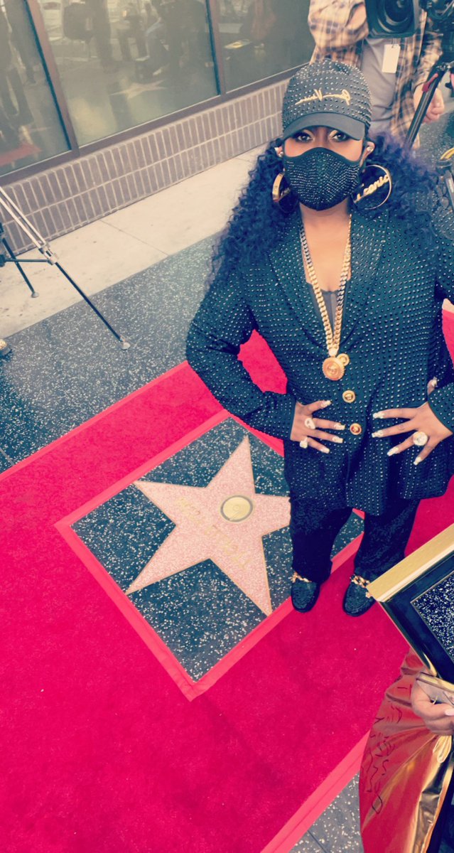 VA I love you #757🙌🏾And I know a lot of people say (Missy it’s bout Time) but this was the right time (God’s Timing)& I am Grateful! This is a moment that I shall never forget and all the people who have been on  this journey with with me I Thank You💜🙏🏾 #HollywoodWalkOfFame