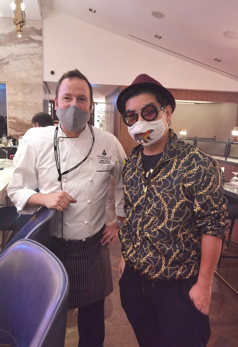 MoVernie's tweet photo. Very nice to see #ChefLukas again as it's been a long while.
Chef Lukas is the Chef at #AirCanadaSignatureClub.
Hey @HollywoodKhan_, you got to come here next time!
#SignatureClub #exclusivevip #vip #culinary #foodanddrinks #foodanddrink #luxurious #Raptors #WeTheNorth https://t.co/hAvt9jTvKQ