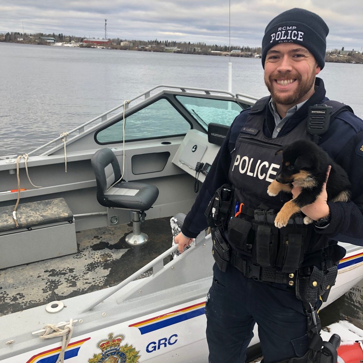 All in a day’s work in Island Lake! #ThisIsWhereWeWork #MBMonday #rcmpmb