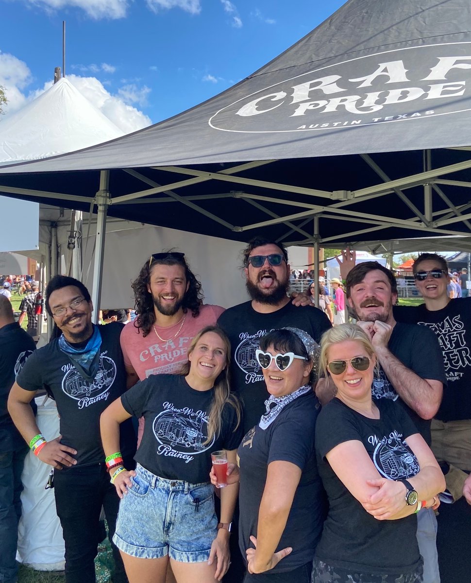 An incredible day 🍻❤️💧 Collector shirts available, here's how to purchase:
-Email beer@craftprideaustin.com
-Include your name, mailing address, telephone number, size &amp; quantity
Sorry, 2XL is sold out.