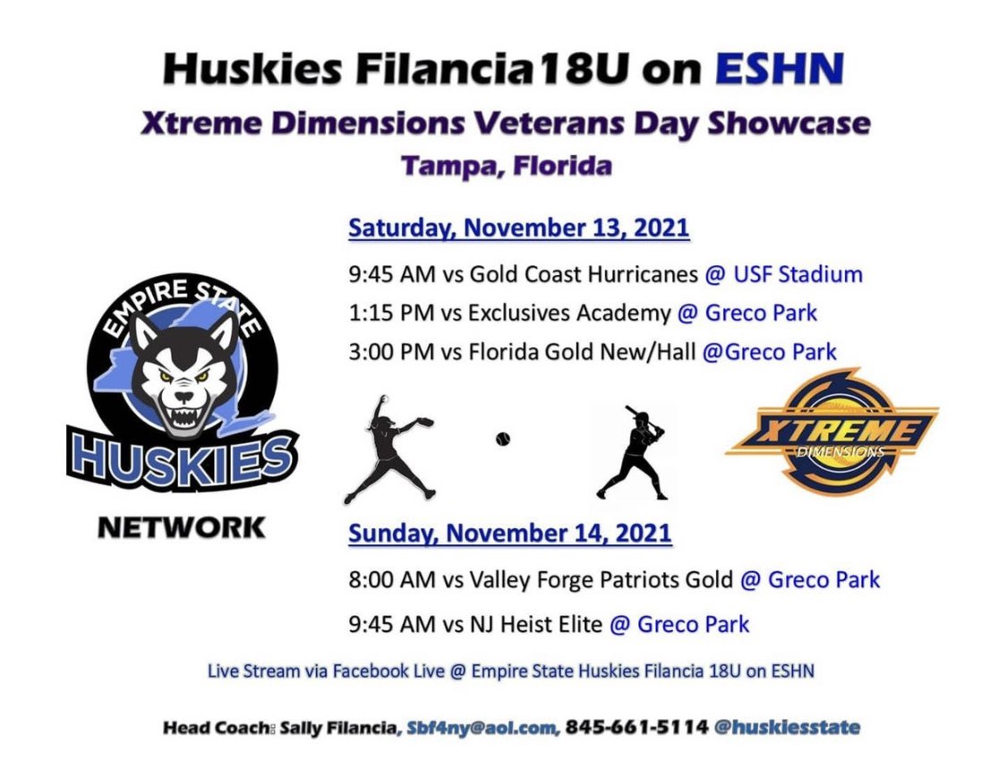 JulianaLori2023's tweet photo. Schedule for Tampa!! @Stonehillsball @Royals_Softball @TCNJSoftball @EndicottSOFT @AICSoftball @QU_Softball @PCfriarsoftball @Ithaca_Softball https://t.co/aS9bY1cgK2