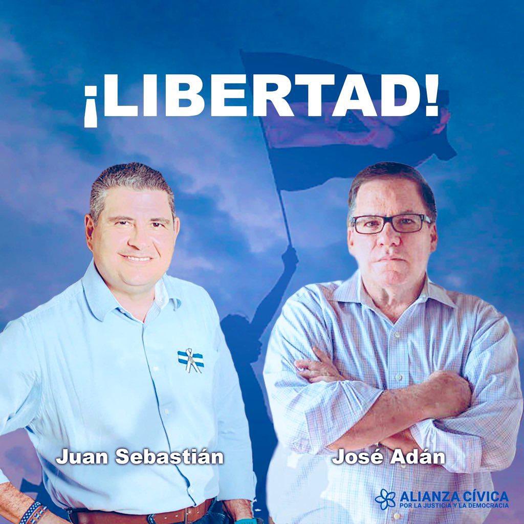 YunoAcostaV's tweet photo. Son hijos de la dignidad nicaragüense 🇳🇮 ¡Libertad para todos los presos políticos! https://t.co/6Tyo2QOUiR
