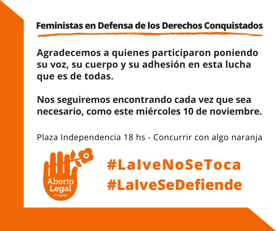 Nos vemos el miércoles 10