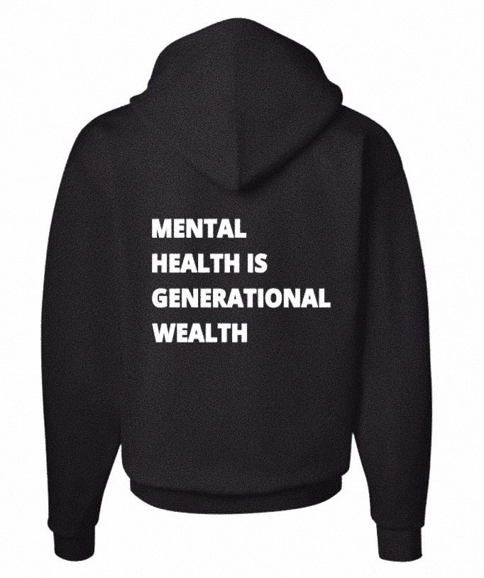 JADEDAVILAA's tweet photo. Second Servings “Mental Health Matters” hoodie. DM to pre order. Share 🤍🌱 https://t.co/hMI6BJ8jSm