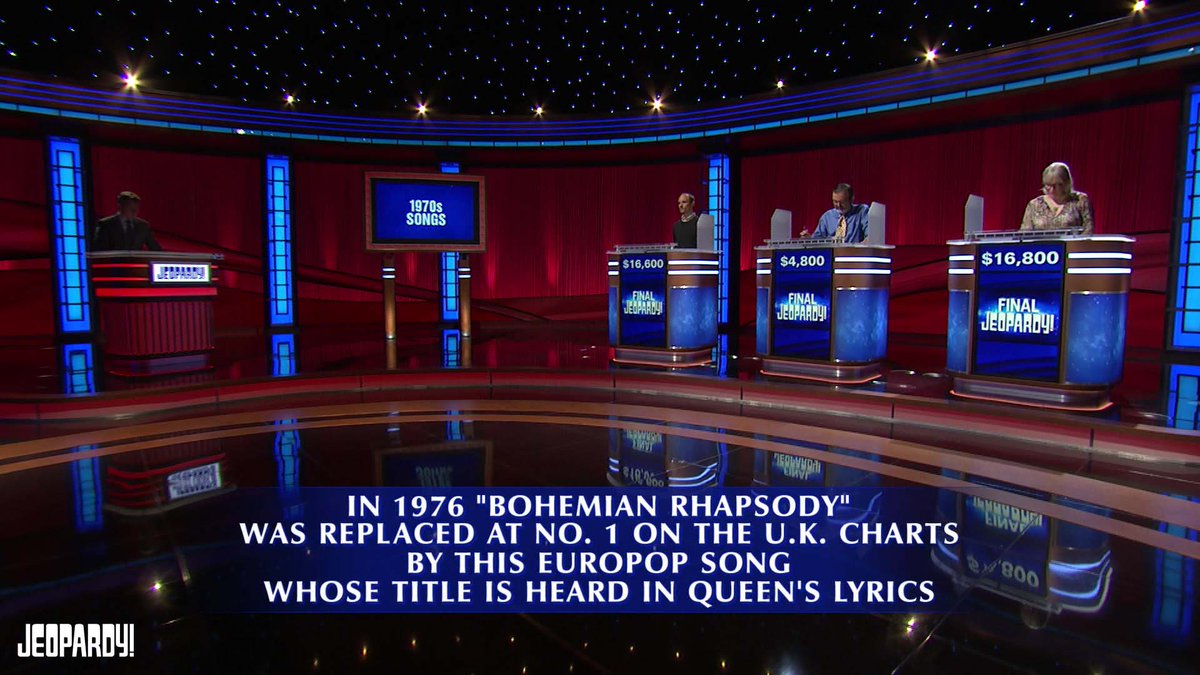 Jeopardy's tweet photo. My, my, how can I resist today’s Final Jeopardy!? https://t.co/s7hK82nGZq