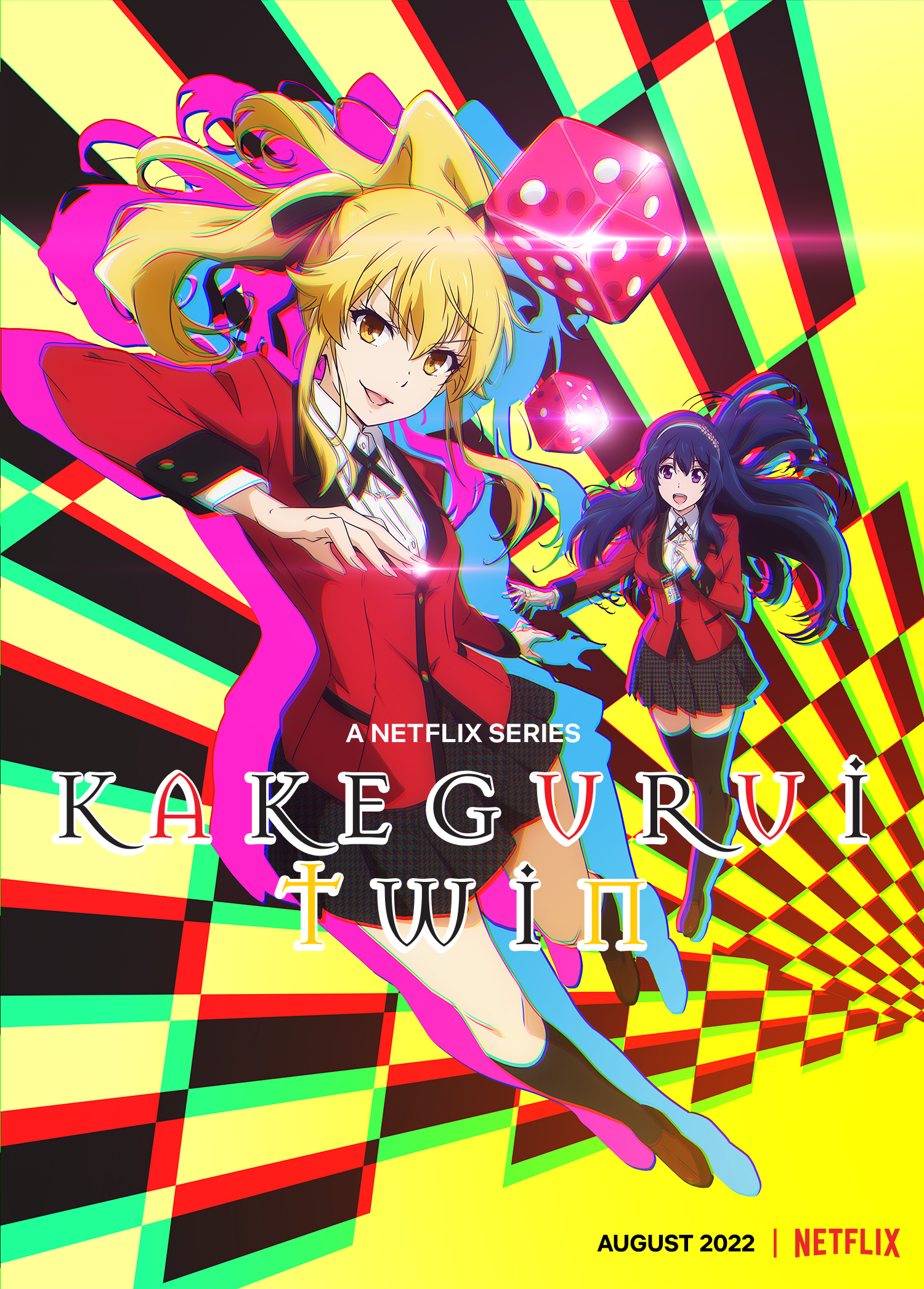 Kakegurui Twin key visual