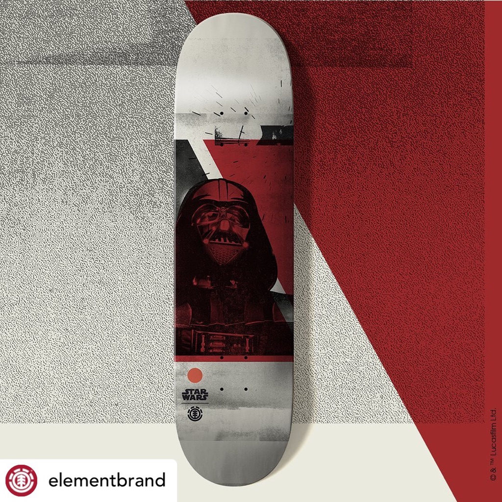 yak_face's tweet photo. New Star Wars decks from @elementbrand #starwars #elementbrand #skateboard https://t.co/FiSRsqco8N