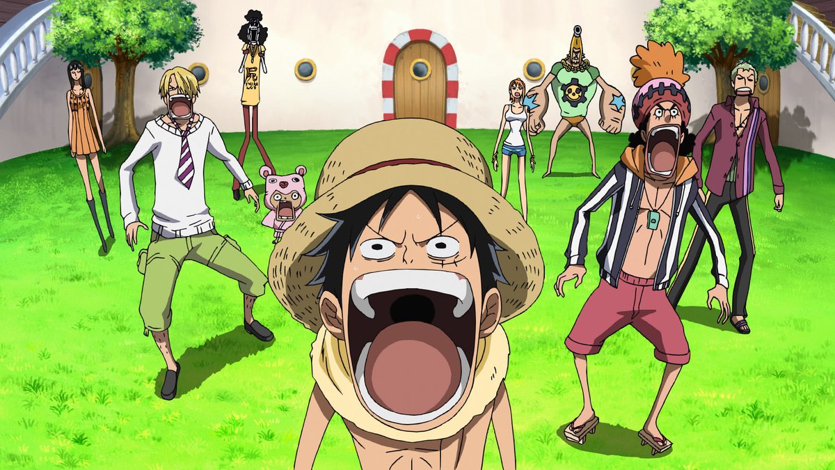 ToeiAnimation's tweet photo. The battle for survival is on! You can still catch ONE PIECE FILM: STRONG WORLD in theaters across the U.S. theaters tomorrow in English sub! 🎦🏴‍☠️

Get your tickets now: https://t.co/0fi3YRG2n0 #OnePiece #StrongWorldThrowback https://t.co/0spN6ZQ91K