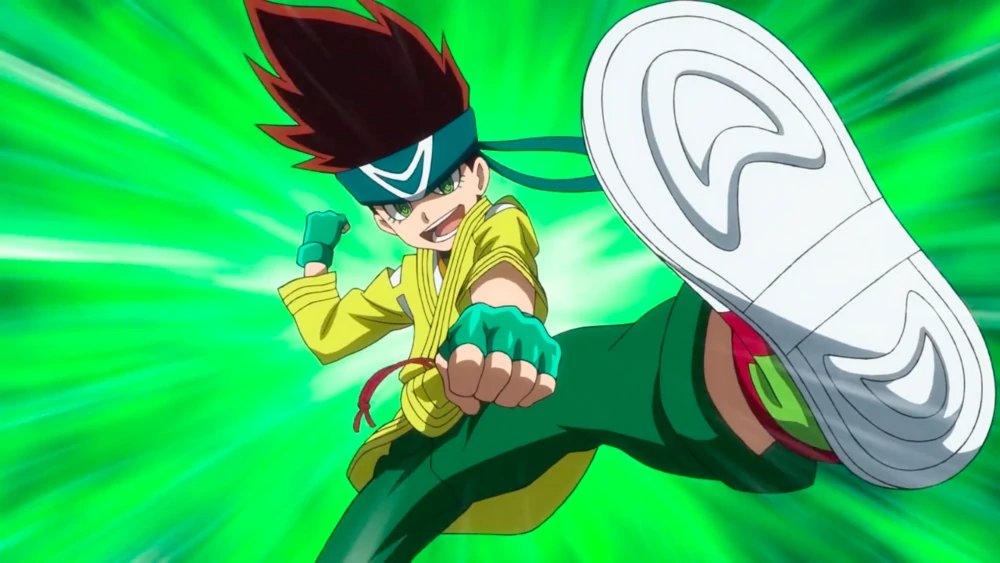 beybladeotd's tweet photo. Today's beyblader of the day is Amane/Arman Kusaba from the Burst saga! 
👊🥋 https://t.co/vmrnrGaga5
