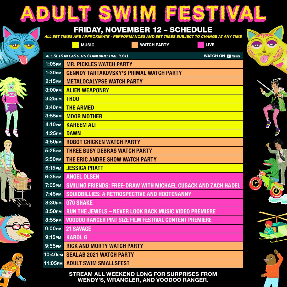 adult swim on X