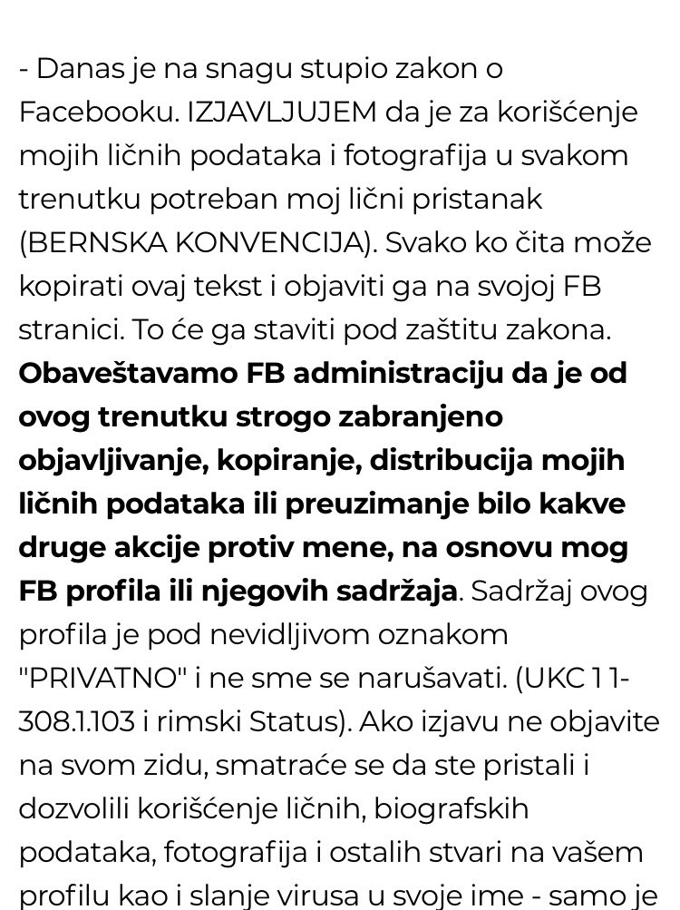 Telenor će propasti kao što je Intesa “propala” od odlaska korisnika nakom poskupljenja paketa… 

Možda da probamo sa “Zakonom o Fejsbuku”