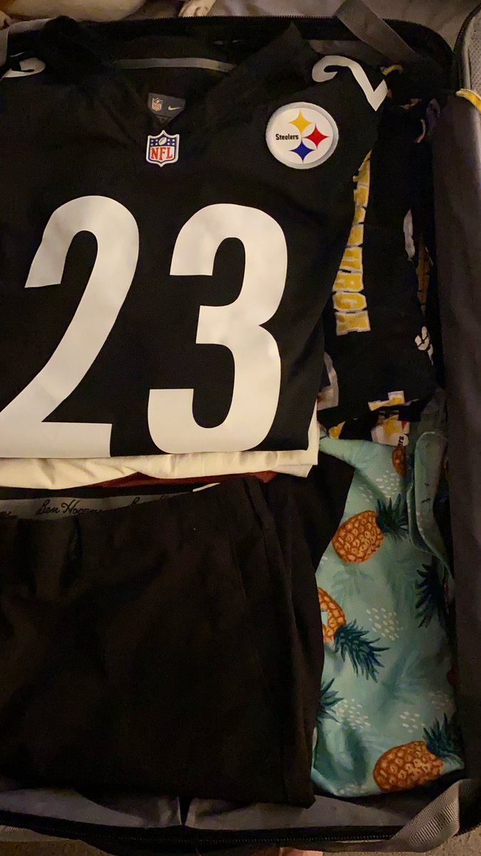 theONEryno's tweet photo. Iβll be heading to Jamaica π―π² in a few daysβ¦Steelers play on Sunday so I have to make sure I pack the essentials!!! @joehaden23 πβ€οΈππͺπ½πͺπ½ always reppin big bro! #HereWeGo #JumpmanJoe https://t.co/sOWXSMPxTI