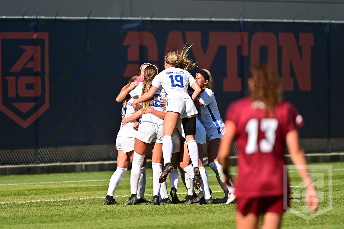 atlantic10's tweet photo. Best of luck to #A10WSOC Champion @SLUWSoccer as the Billikens make ready for a postseason clash against Ole Miss in the opening round of the @NCAASoccer Tournament, kickoff slated for Friday night at 7 pm!

Go get yourselves some more hardware, ladies 🏆 https://t.co/pETT93FKkj