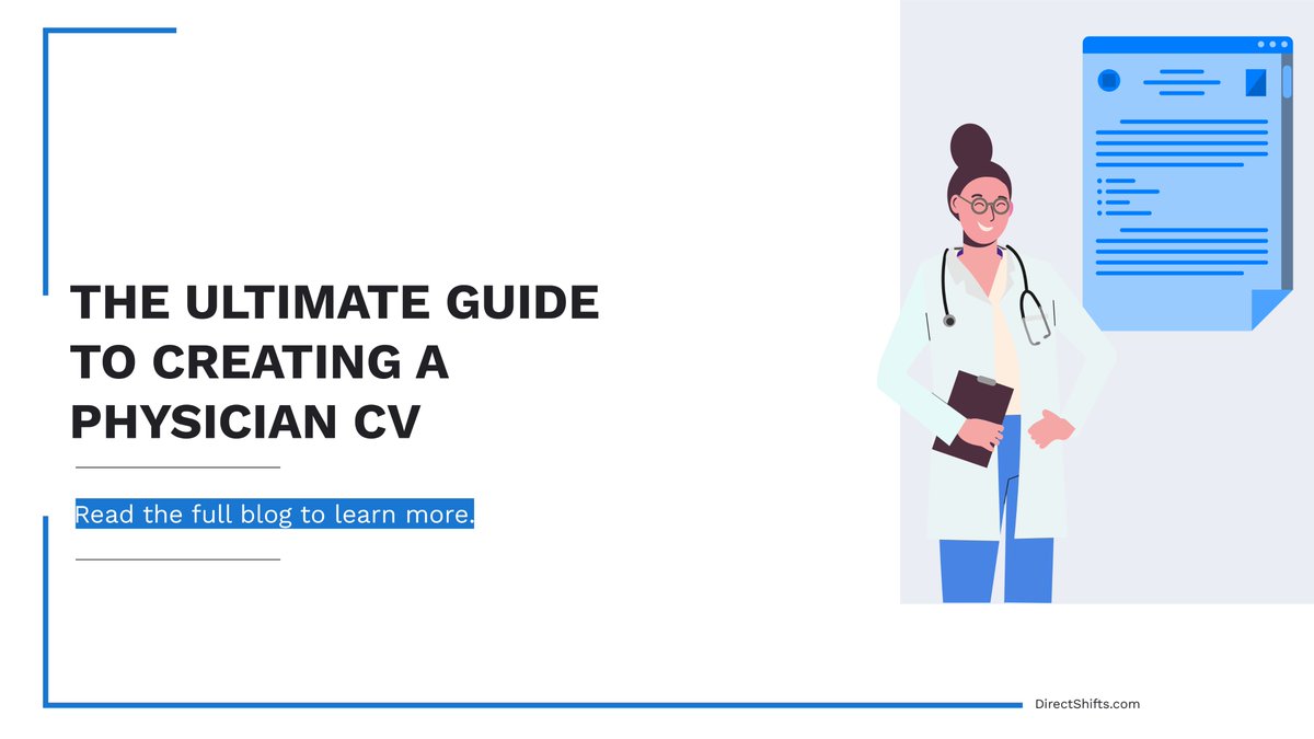 directshifts's tweet photo. Is your physician CV up-to-date? Click here to check if you have included all the necessary details in your CV.
#directshifts #Hospitaljobs #applytoday #medschool #medstudent #healthcareprofessionals #MedicalCareers #clinician #mdjobs #physiciancv #physicianjobs https://t.co/R2gjIvoPhs