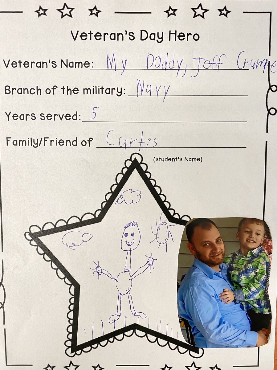 MrsJKelsheimer's tweet photo. Just a few of our Veteran’s Day heroes. Thank you for your service https://t.co/zTMdHz15PQ