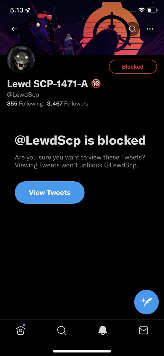 Oops! I accidentally tapped block 😂