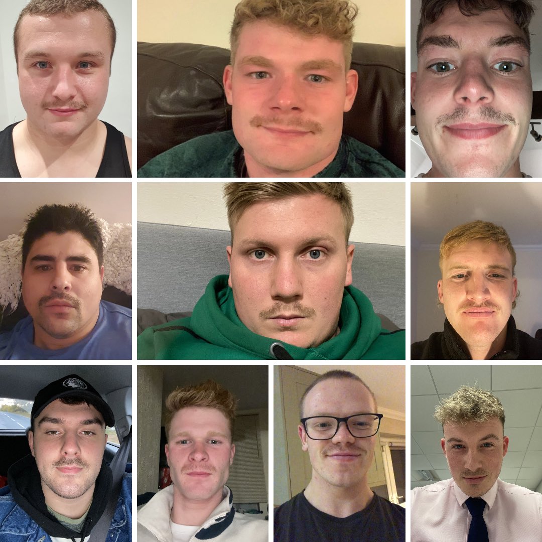 We are a week into our fundraiser for <a href="/ACTcharity/">Addenbrooke's Charity</a> swipe to see the week old Mo’s!! To donate or read more about our Robyn’s story click the link justgiving.com/fundraising/bs… #growamo #rugby #rugbyfamily #movember