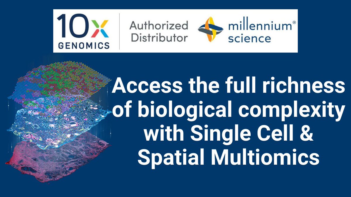 mscienceaustnz's tweet image. Access the full richness of biological complexity with Single Cell &amp;amp; Spatial Multiomics with @10xGenomics 

Watch our webinar recording:
📽️youtube.com/watch?v=cSnlmY…