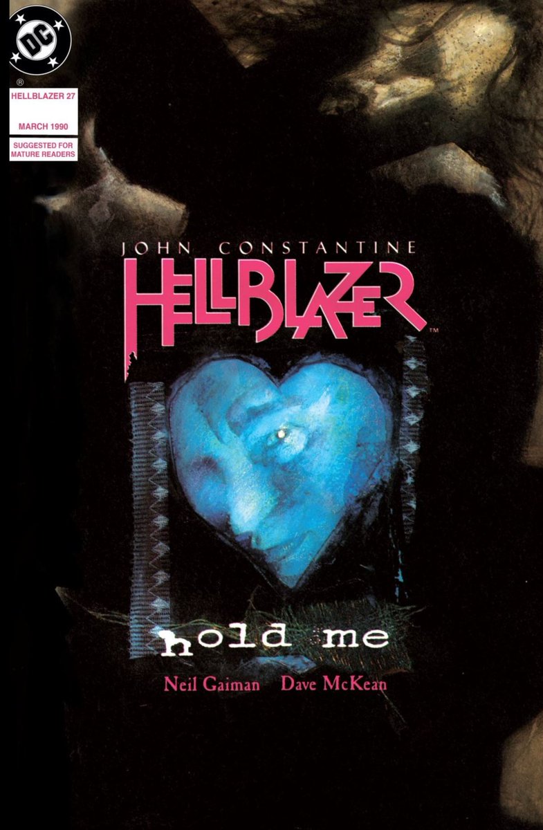 Some amazing Dave McKean pages for HELLBLAZER 27 written by Neil Gaiman 
