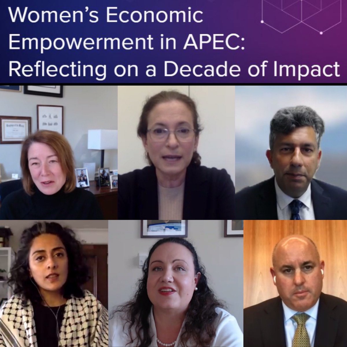 StateGWI's tweet photo. In today's Women's Economic Empowerment in @APEC event, @StateGWI &amp; @NCAPEC were joined by private sector &amp; civil society partners -- @TechGirlsCan &amp; @UPS -- to discuss the #GenderDigitalDivide's impact on women's economic participation &amp; the benefits of #GenderCapacityBuilding. https://t.co/jFP3cLdbV0