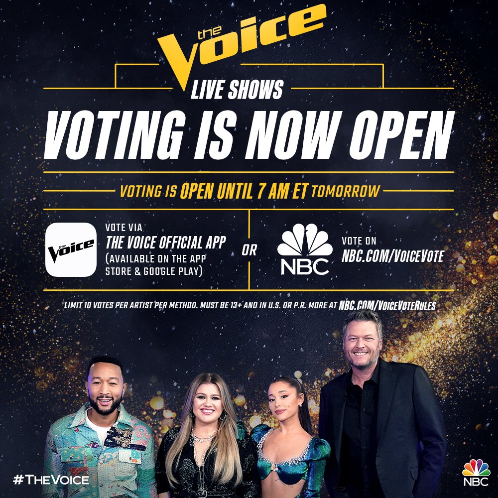 The Voice on Twitter "The final vote of the season begins RIGHT NOW. 