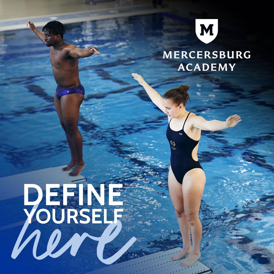 SwimmingWorld's tweet photo. Swimmers and divers in grades 9-12 or those looking for a postgraduate year have the chance to continue their journey at @Mercersburg. Learn more at https://t.co/qNQ4KiBNzo. #DefineYourselfHere https://t.co/4YKs4XGh4Z
