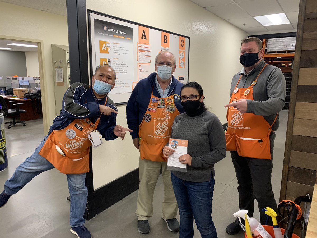 Thank you Maria Boschert, OAM for a great job ensuring inventory prep was great. Thank you.