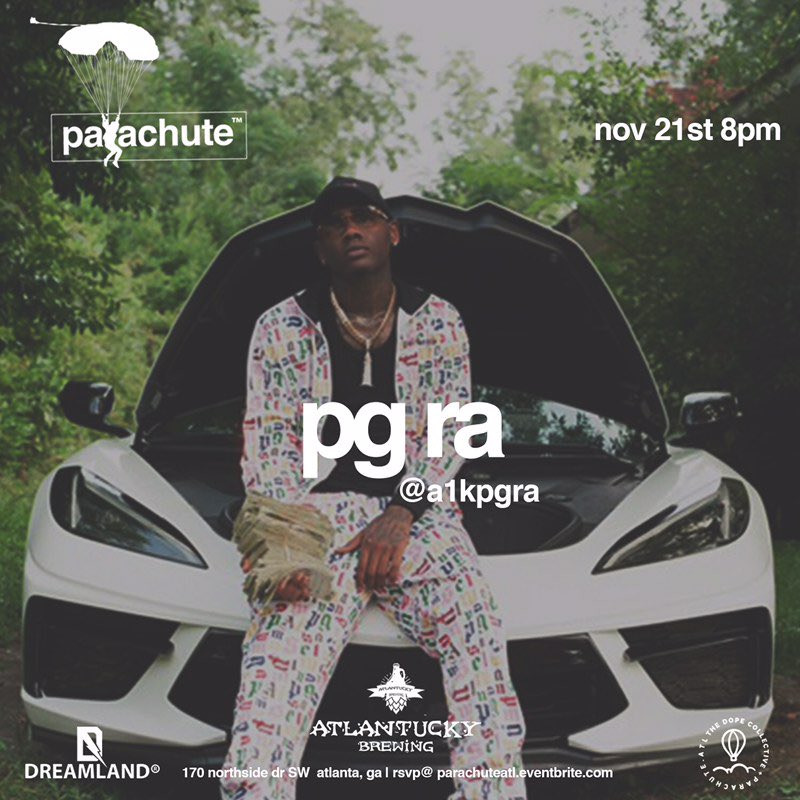 OGxTP's tweet photo. My dawg @a1kpgra performing in Atlanta on the 21st! Y’all pull up! It’s Free with RSVP https://t.co/6Qzimvh2GO https://t.co/9lVJXTlpyA