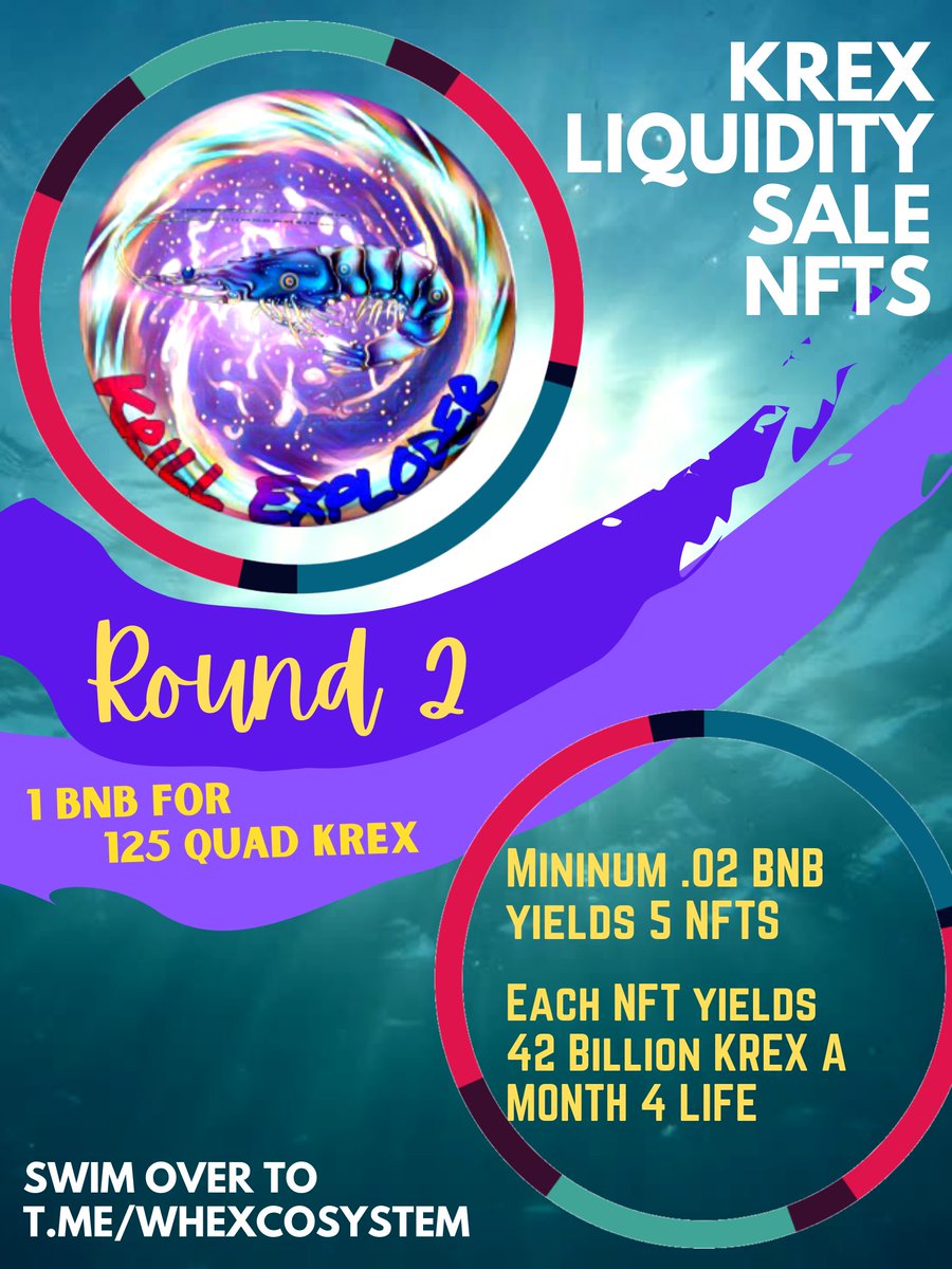JakeanLWB's tweet photo. SHILL AND SEND PPL TO PETER ON MAIN WHEX CHAT, MAKE SURE THEY USE JAKEAN AS THEIR REFERRAL!!!!  1 Quad CDEX + NFT whoever gets someone to buy using my name!!!
https://t.co/vblFoK0COg

@Krill_Exploder
@PeterDWake 

#Cryptosale #crypto #krex #whex #WHEXcosystem #merge #BSCGem #BSC https://t.co/2rklOnOuUx