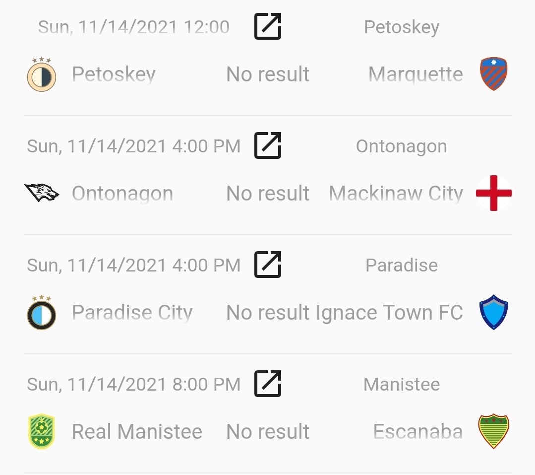 NMFFLsoccer's tweet image. Good evening everyone. Twitter has been a blaze with people asking questions about soccer in Michigan today. And here's what they've all been waiting for.... the NMFPL week 8 schedule.