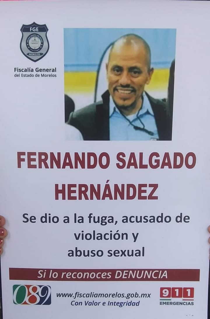 castilloluis065's tweet photo. ESCAPA DE LA JUSTICIA #DEPREDADOR SEXUAL #INFANTIL; ERA #MAESTRO DE #TAEKWONDO EN #MORELOS
#Víctimas denuncian que el 7 de noviembre del 2021, #FernandoSalgado, quien abusó de menores siendo funcionario público, escapó de prisión domiciliaria, donde enfrentaba la #justicia_ https://t.co/9cXC11LAam