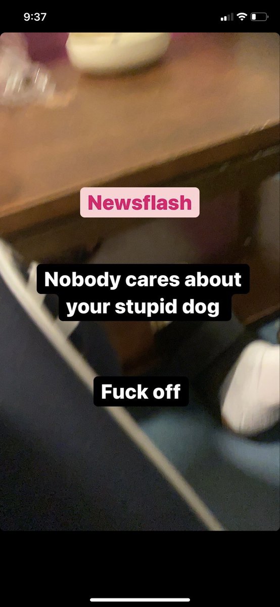 pisceswavess's tweet photo. how miserable do u have to be to post this on your insta story like 🥴🥴 https://t.co/GdHfMQ3ljA