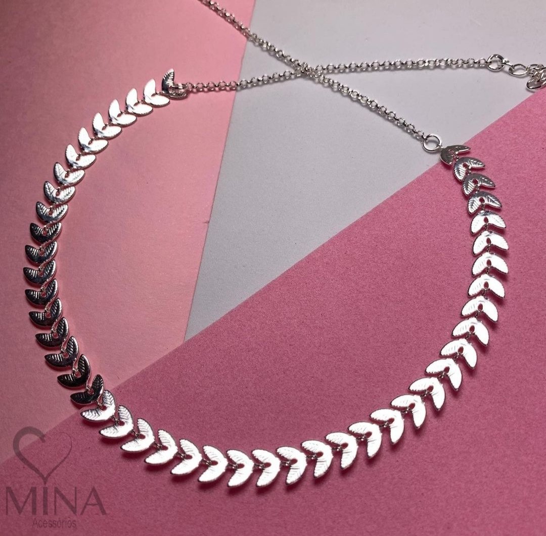 loja_mina's tweet photo. Muito pedido por vocês! Chocker folheado a prata por 40,00 🔥 https://t.co/2ox85sxeUY