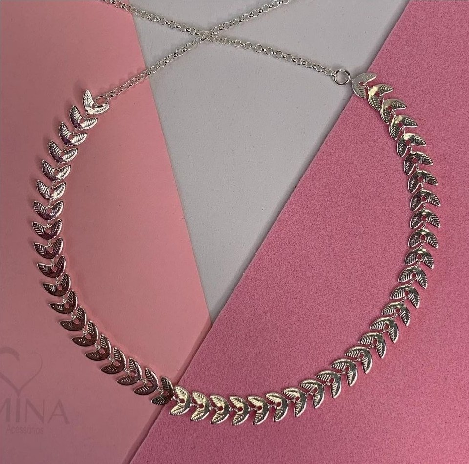 loja_mina's tweet photo. Muito pedido por vocês! Chocker folheado a prata por 40,00 🔥 https://t.co/2ox85sxeUY