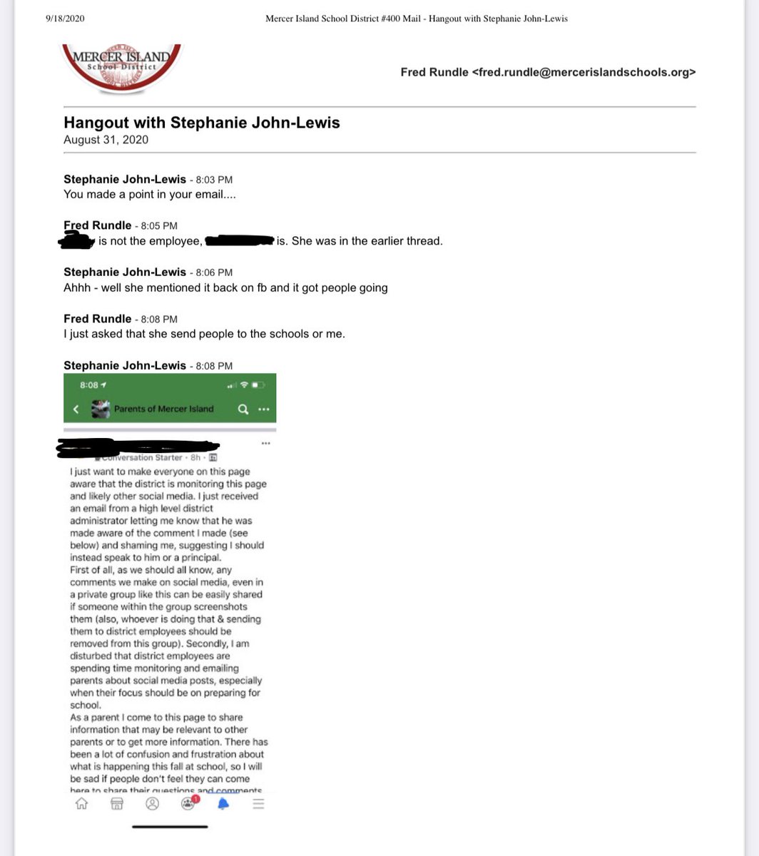 OrderEducation's tweet photo. Teacher and superintendent email each other about how they will stop parents of students in special education from having opinions and voice about how the district discriminates against them https://t.co/xqEt0LMoeW