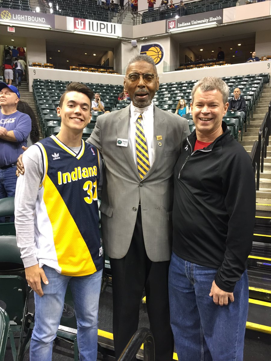 ZPayne31's tweet photo. @GreggDoyelStar Cleve was our first stop in the arena every game for 20+ years. Was a fixture in my life as a Pacers fan and he saw me grow up. Special guy - he will be missed https://t.co/h0G39rrwTG