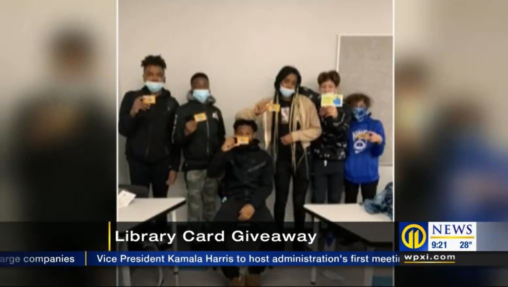WHHS_Library's tweet photo. We’re never going to stop sharing news about this accomplishment! #librarycardsforall https://t.co/eh3kAWwsdK